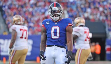 Brian Burns is Giants' lone Pro Bowler in team's dismal season