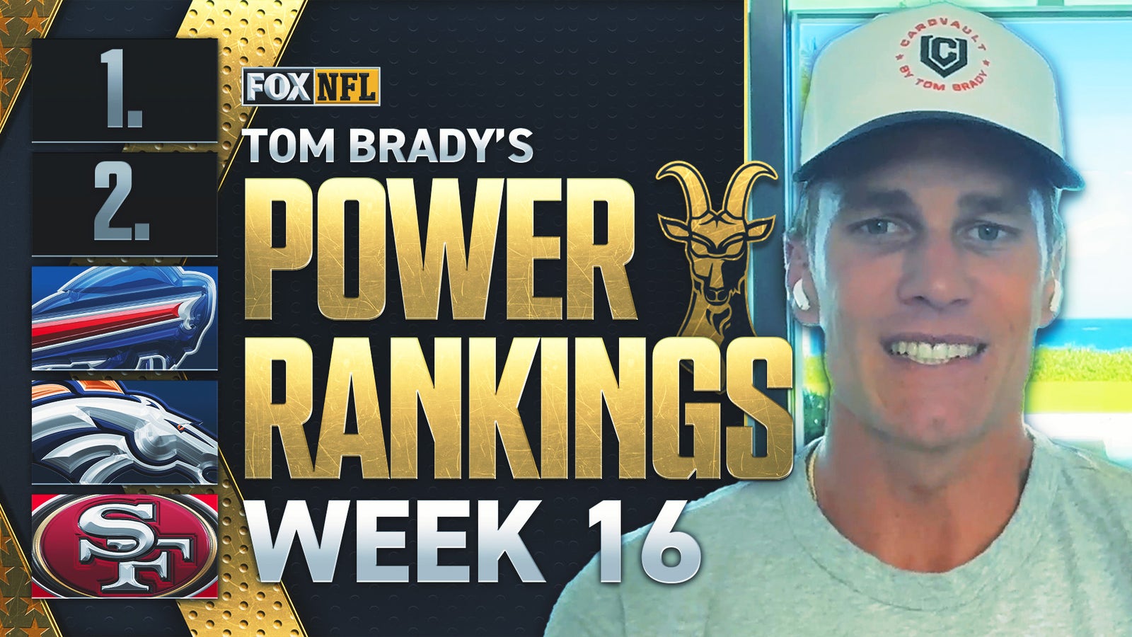 Tom Brady's Week 16 Power Rankings 🚨