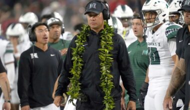 Hawaii stuns Cal in 35-31 in Hawaii Bowl on backup QB Drew Weaver's last-minute TD pass