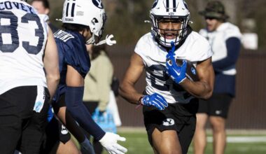 LJ Martin's absence will open opportunities in BYU's run game, especially for a redshirt freshman