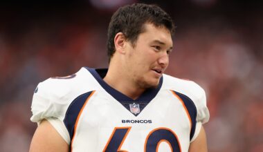 Broncos Put $48M Center Luke Wattenberg on Injured Reserve