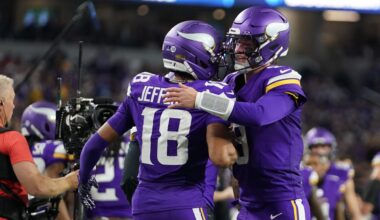 JJ McCarthy Gets Nervous Throwing to Justin Jefferson?