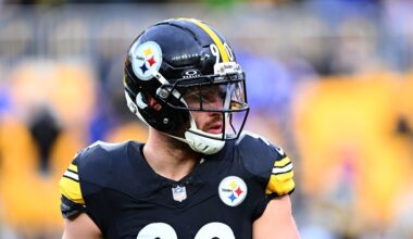 Pittsburgh Steelers LB T.J. Watt OUT vs. Browns