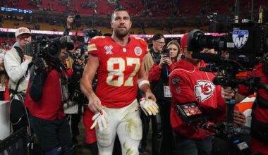 Awkward postgame scene as Chiefs deny Amazon from following Travis Kelce