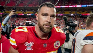 Travis Kelce's teammate makes emotional plea
