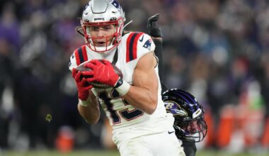 Patriots' Mack Hollins lands on injured reserve before postseason