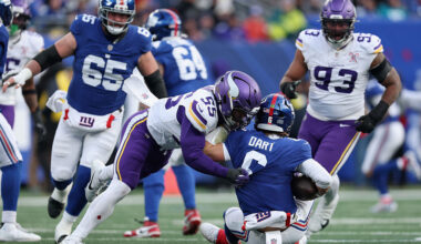 Giants Place Several Key Players on IR Ahead of "Tank Bowl"