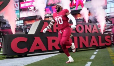 Cardinals place tackle Paris Johnson Jr. on injury reserve, ending 2025 season