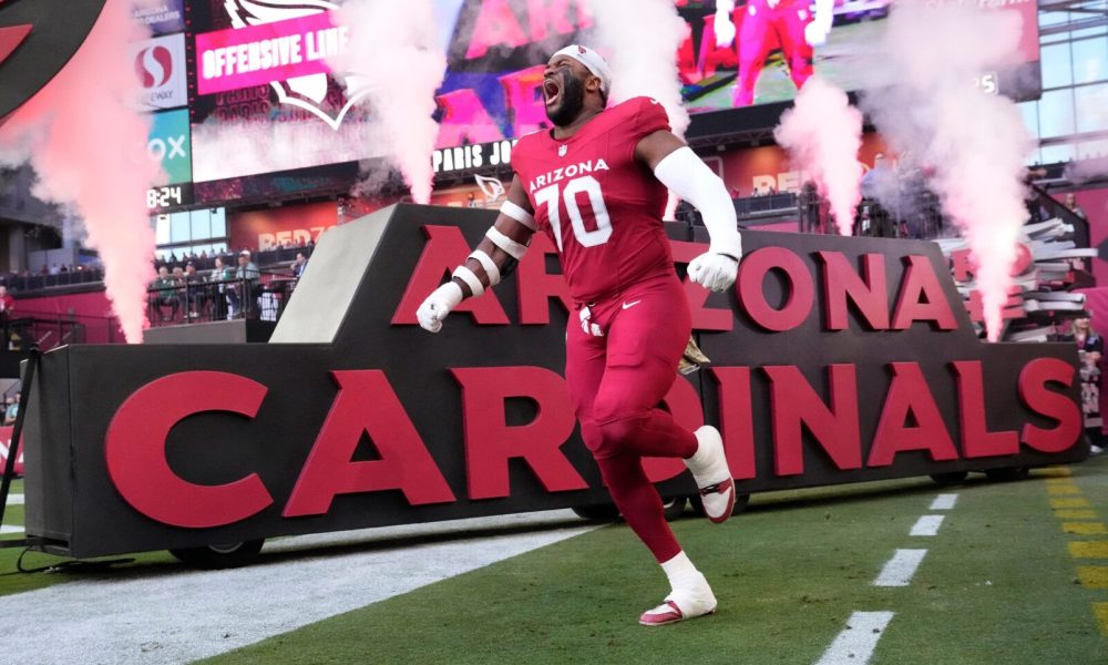 Cardinals place tackle Paris Johnson Jr. on injury reserve, ending 2025 season