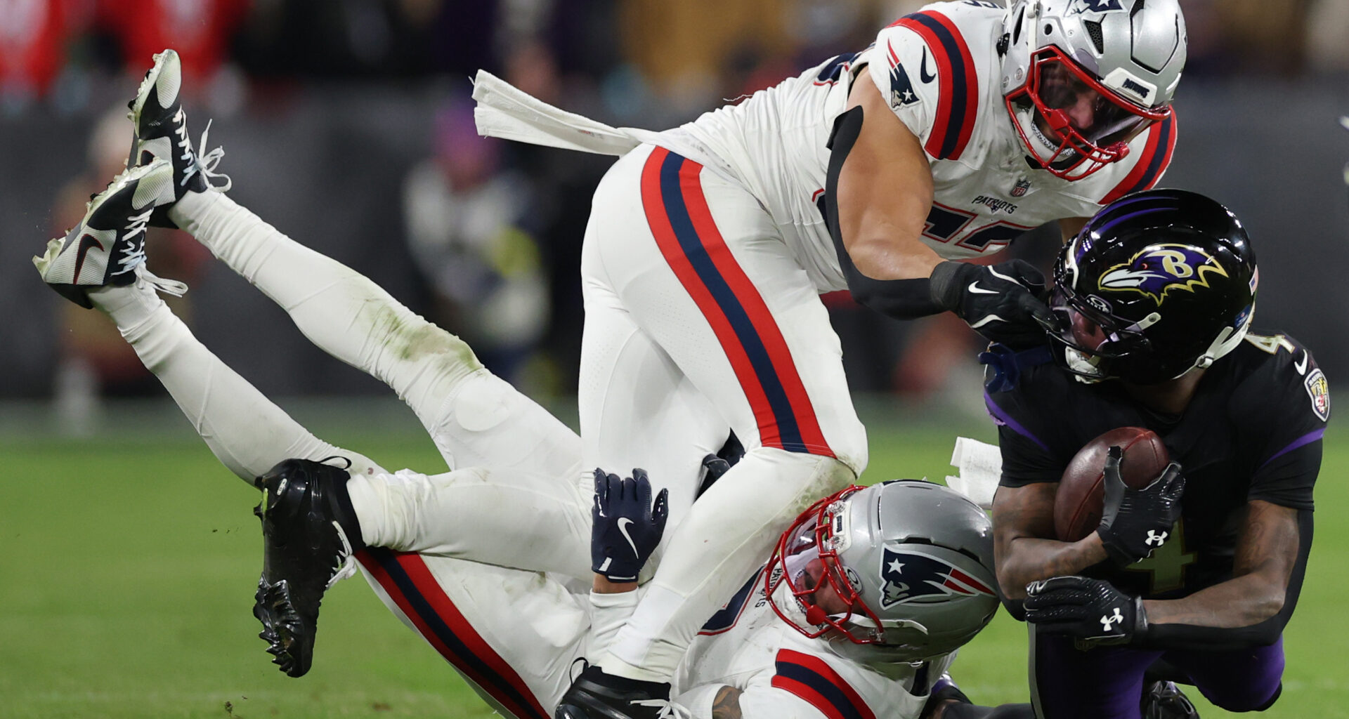NFL Announces Punishment for Patriots Defender for Actions vs Ravens Star