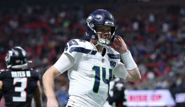 Seattle Seahawks Sam Darnold...