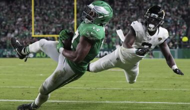 Eagles Stars Nakobe Dean & Lane Johnson Won't Play in Week 17