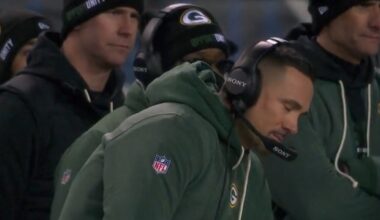 Matt LaFleur’s Job Could Be On The Line Vs. Bears