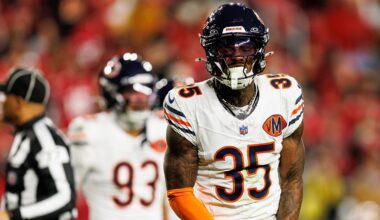 NFL news: Bears' CJ Gardner-Johnson upset with crucial penalty