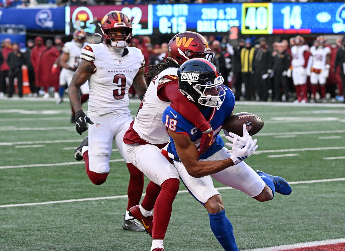 Giants takeaways, report card from NFL Week 15 loss to Commanders