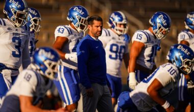 Duke to face 17th ranked Virginia in ACC Football Championship game held in Charlotte at Bank of America Stadium