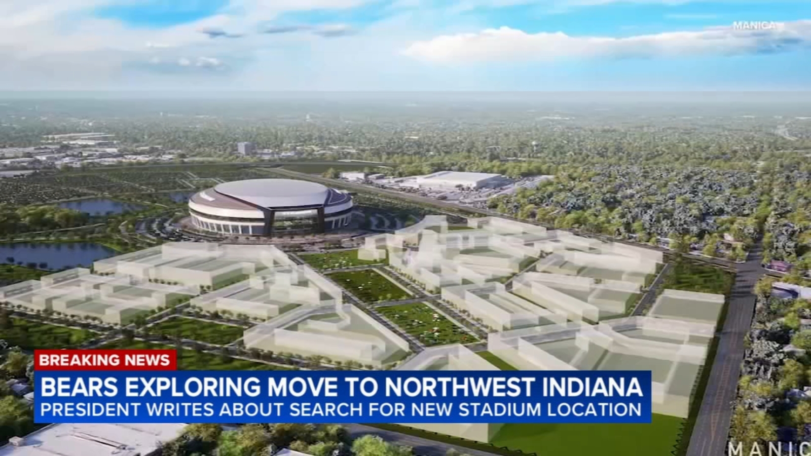 Chicago Bears news: Northwest Indiana leaders hope to lure NFL team as it expands stadium search beyond city, Illinois suburbs