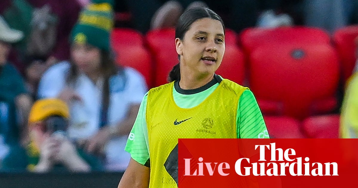 Australia v New Zealand: international women’s football friendly – live | Matildas