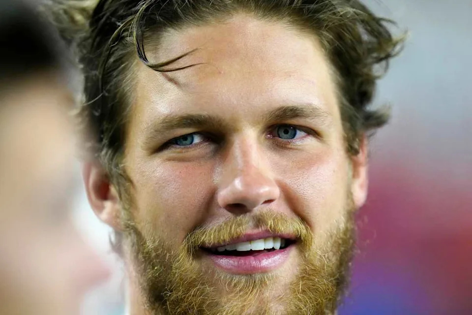 Philadelphia Eagles long snapper Cal Adomitis (48) has been released by the team on Tuesday.© Sam Greene/The Enquirer / USA TODAY NETWORK via Imagn Images