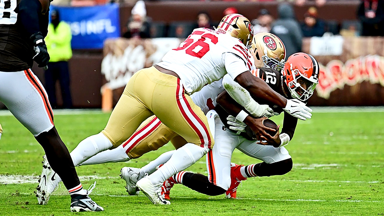 49ers entered Browns game with new mentality: 'Guys really emptied the tank'