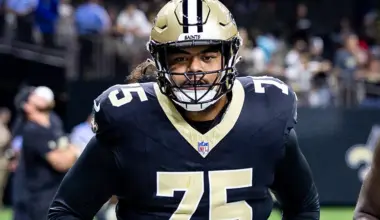 Taliese Fuaga returns to Saints practice