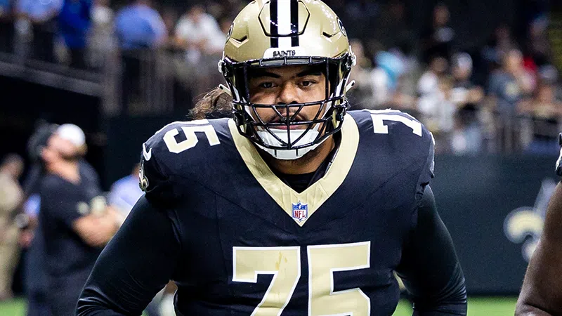 Taliese Fuaga returns to Saints practice