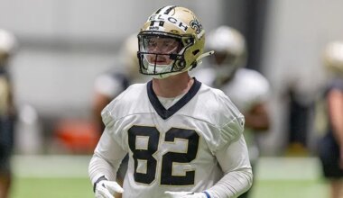Saints elevate two pass-catchers vs. Titans