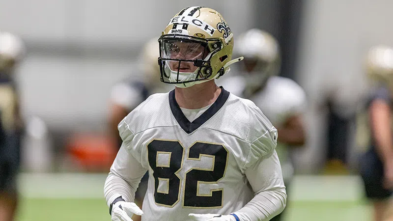 Saints elevate two pass-catchers vs. Titans