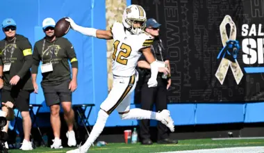 Chris Olave back to practice Thursday