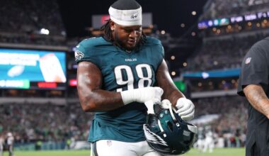 Report: Eagles’ Jalen Carter out vs. Chargers, week-to-week after procedure | The Mighty 790 KFGO