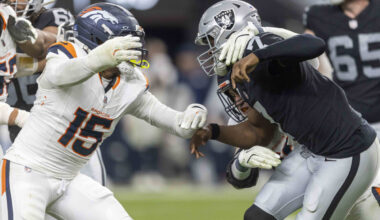 Raiders’ Geno Smith could miss Eagles game with shoulder injury | Raiders News