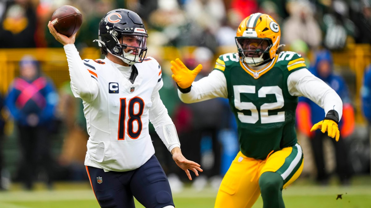 Game time set for Bears vs. Packers showdown at Soldier Field – NBC Chicago