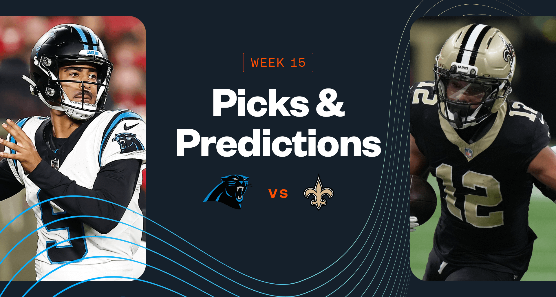 Carolina Panthers New Orleans Saints NFL