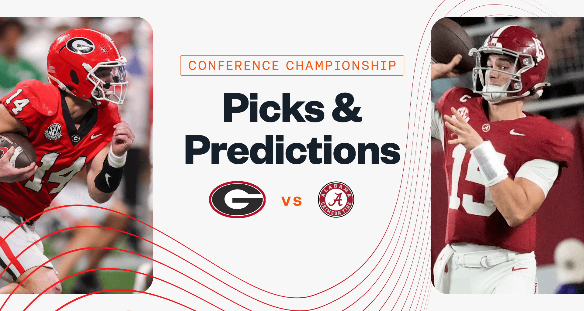 Georgia Bulldogs Alabama Crimson Tide NCAAF