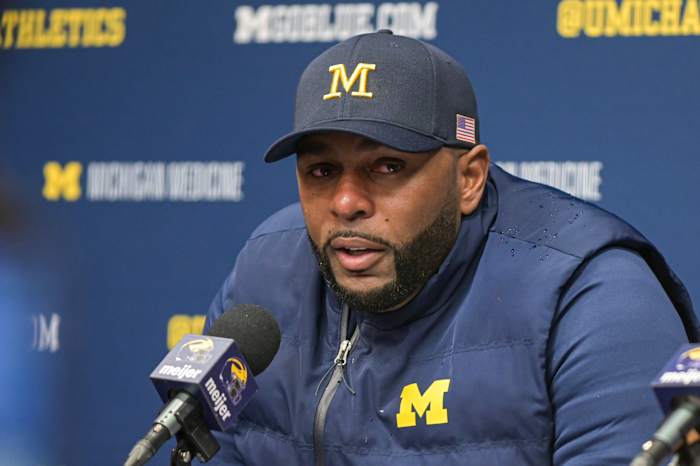 Former Michigan football HC Sherrone Moore held in Washtenaw County Jail amid assault investigation