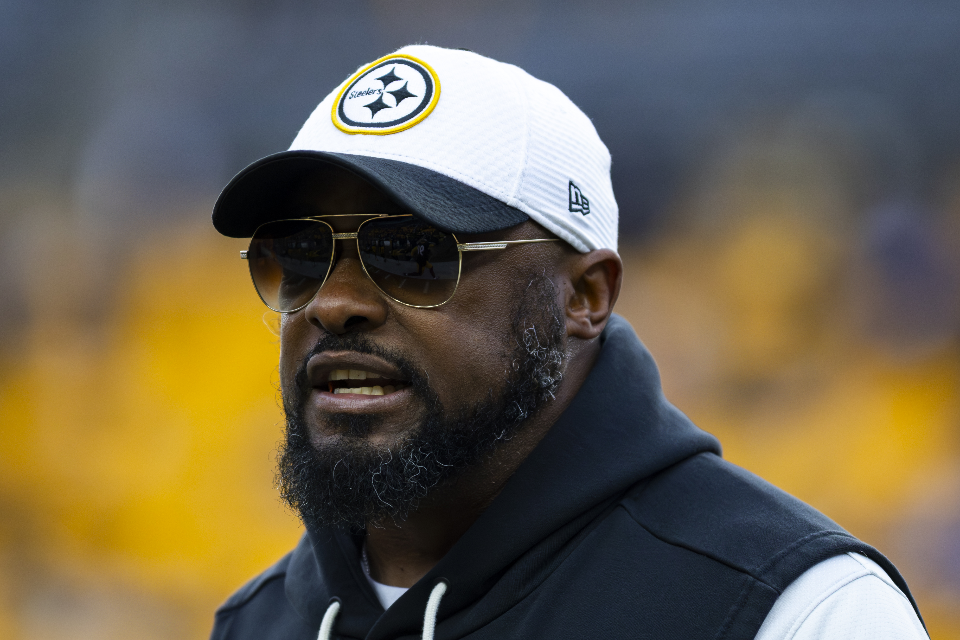 Pittsburgh Steelers head coach Mike Tomlin in-game. Pittsburgh Steelers vs. Buffalo BillsKylee Surike | Special to PennLive