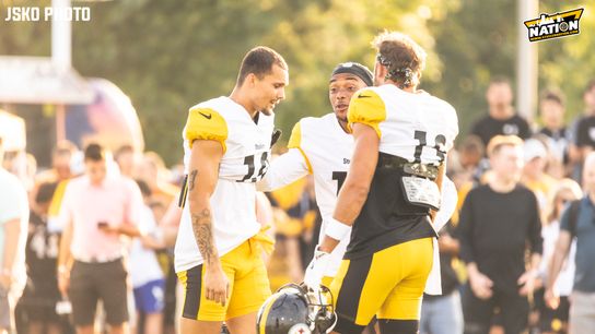 Steelers Roman Wilson Calvin Austin III Scotty Miller