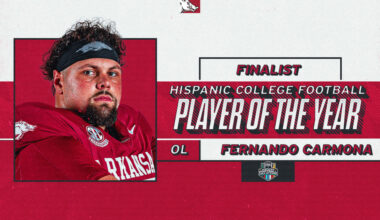 Carmona Named Finalist for 2025 Hispanic College Football Player of the Year
