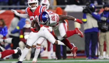 Patriots on brink of NFL playoffs after Giants rout