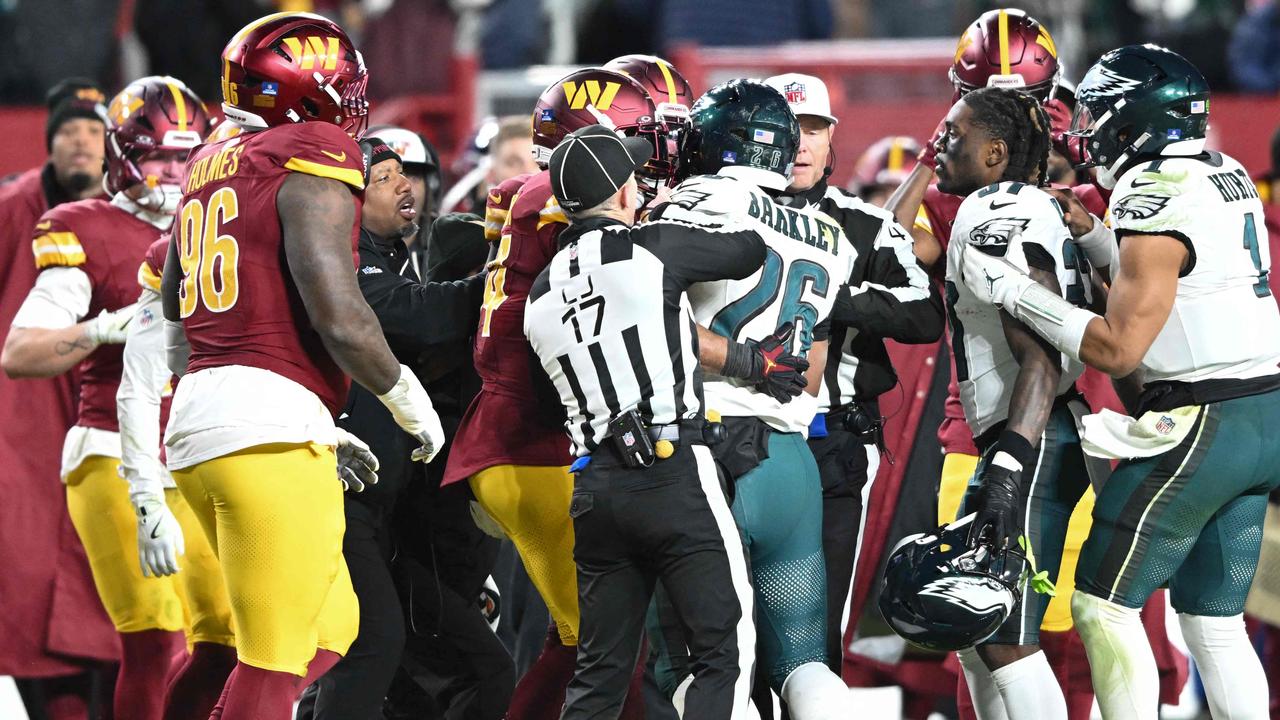 Philadelphia Eagles and Washington Commanders brawl, video, Chicago Bears v Green Bay Packers, overtime, scores, results, highlights, playoffs, latest news
