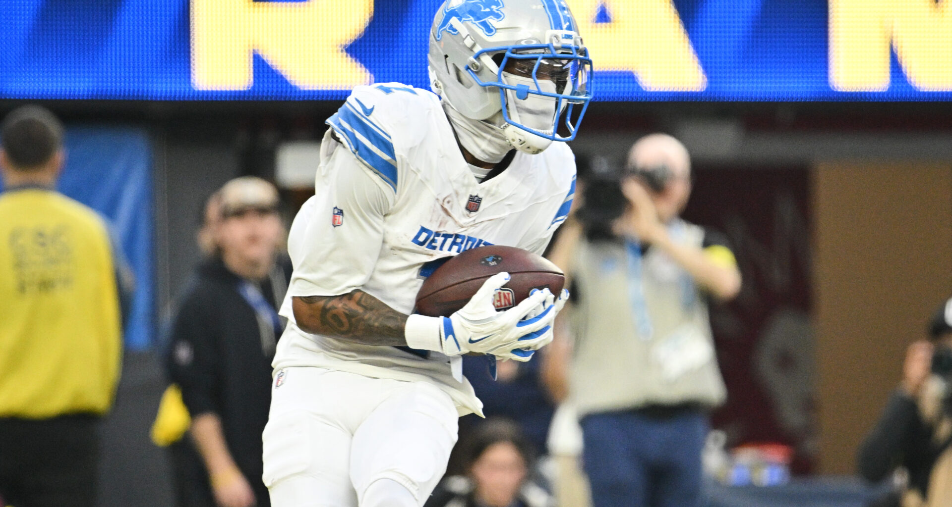 Campbell bemoans sloppy third quarter that helped lead to Lions' 41-34 loss to Rams