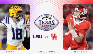 Garrett Nussmeier and Conner Weigman headline tonight's action at NRG Stadium.