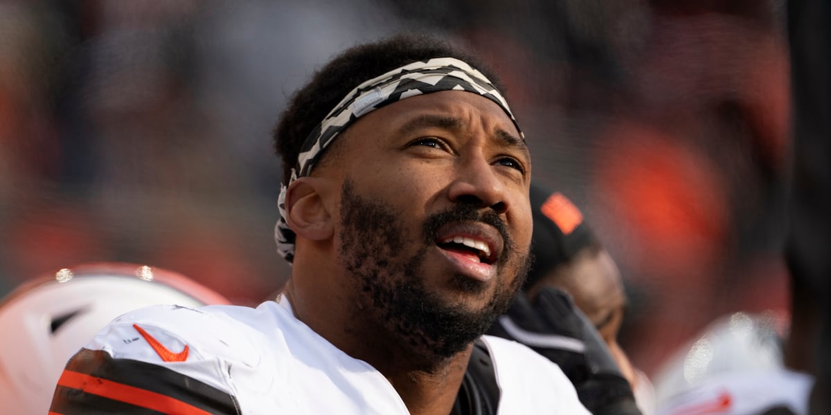 Titans face Browns as Myles Garrett looks to break NFL single-season sack record