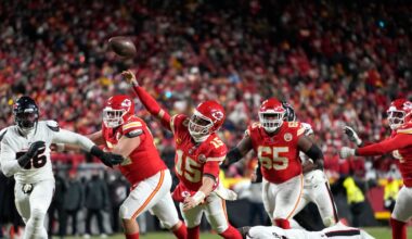 As the Texans chase a division title, the Chiefs are simply trying to stay in the playoff hunt