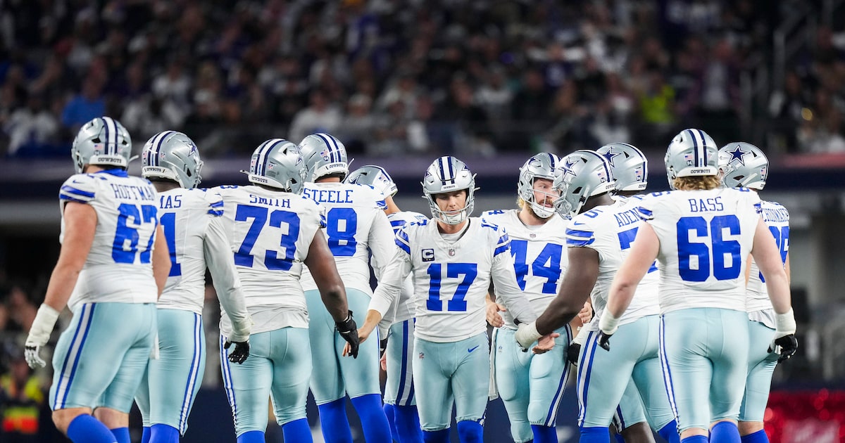 How things went wrong for Brandon Aubrey, Cowboys on what should’ve been a career night