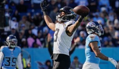 Jakobi Meyers’ best game with Jaguars lifts team to win over Titans