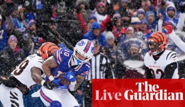 Ravens v Steelers, Jaguars v Colts and Bills v Bengals: NFL week 14 – live | NFL