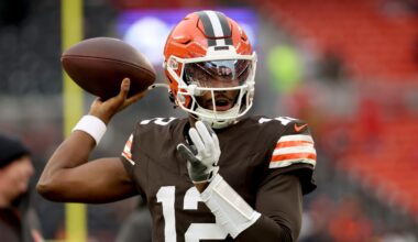 Deion Sanders Visits Shedeur, Browns on Video Ahead of Week 14 vs. Cam Ward, Titans