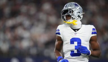 Surrounded by discourse, Cowboys WR George Pickens is keeping his focus on the field