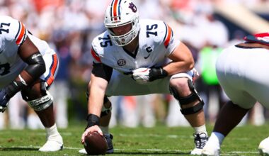 Auburn starting center declares for the NFL Draft